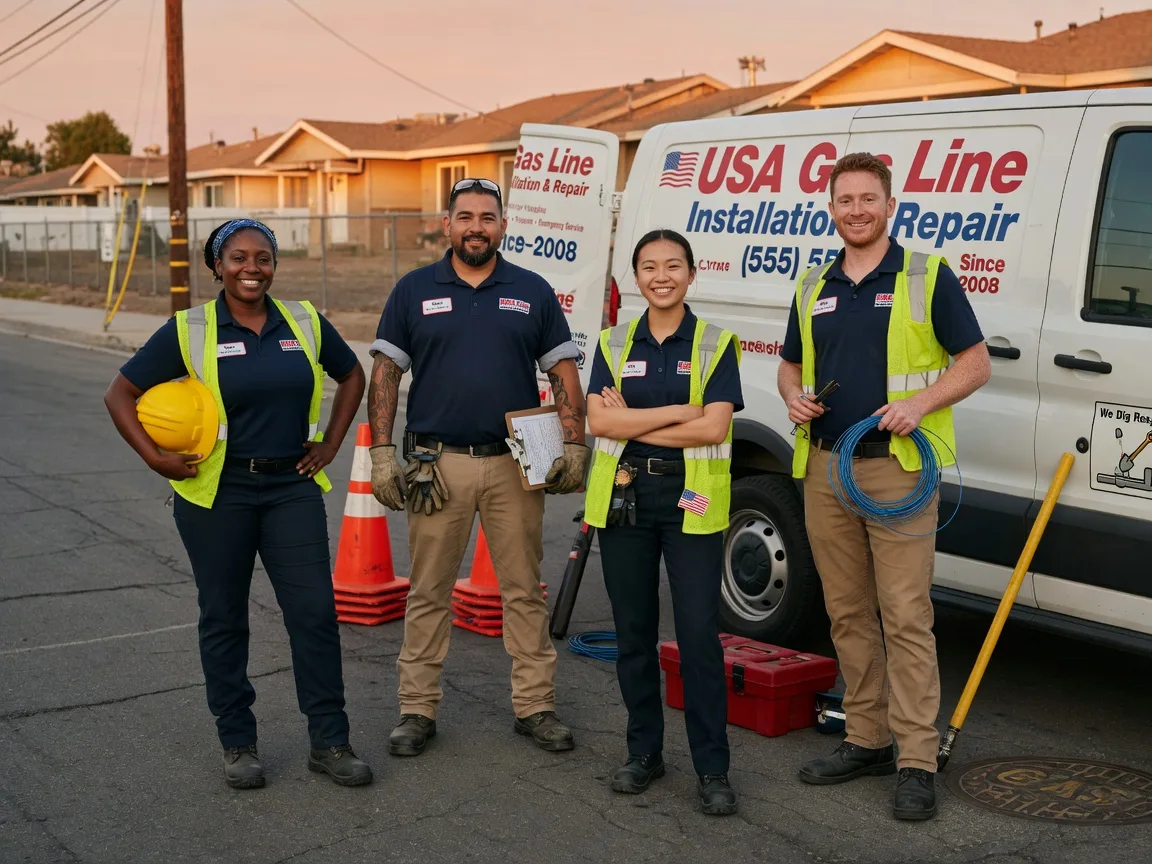 Gas Line Installation company in Hominy, OK